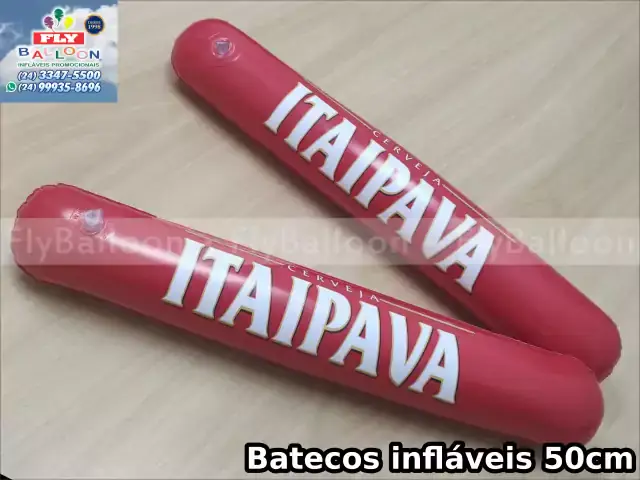 Bastão inflável promocional Cerveja Itaipava