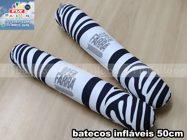 Bastão inflável promocional Open Farra