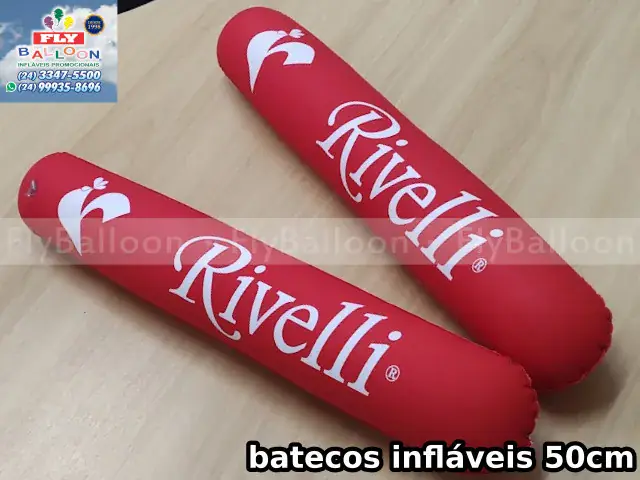 Bastões infláveis promocionais Rivelli