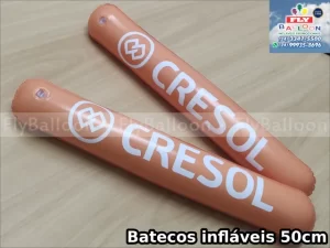 bastão inflável promocional cresol