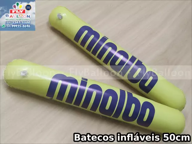 bastão inflável promocional minalba